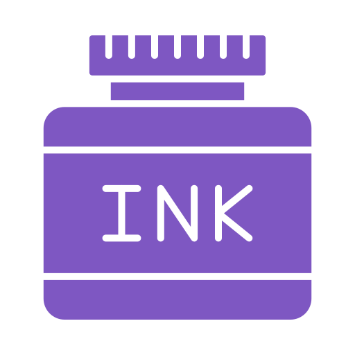 Ink Bottle Generic color fill icon