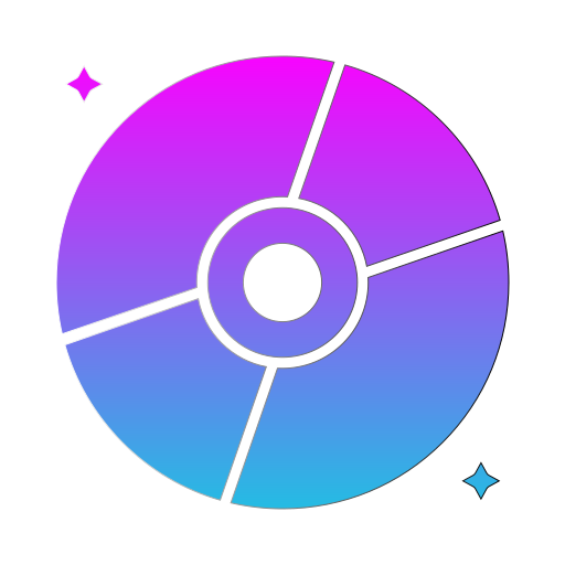 Compact disc Generic gradient fill icon