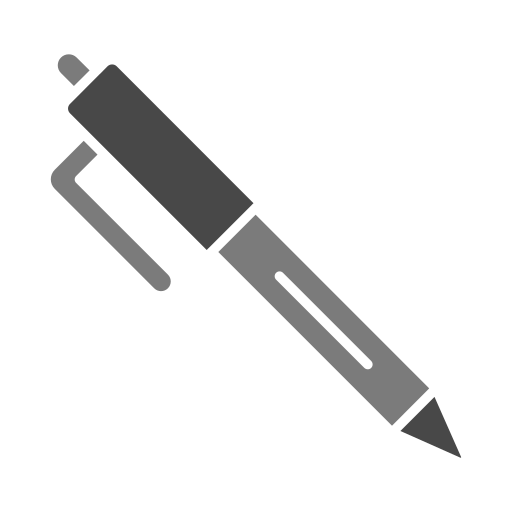 Pen Generic color fill icon