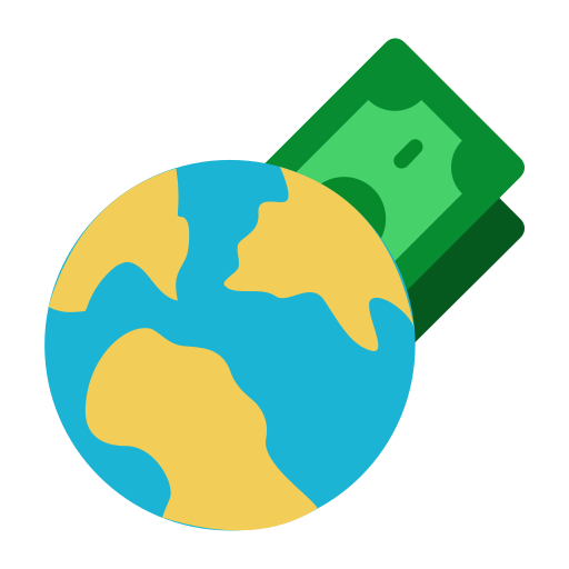banque mondiale Generic color fill Icône