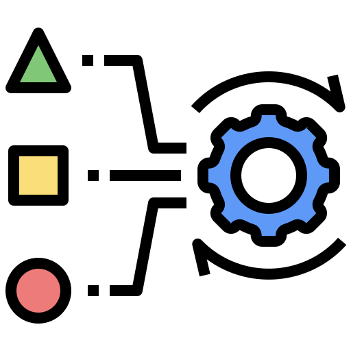 Simulation Generic Outline Color icon