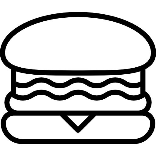hambúrguer Special Lineal Ícone