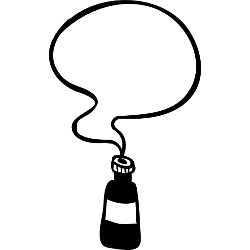 poción Hand Drawn Black icono
