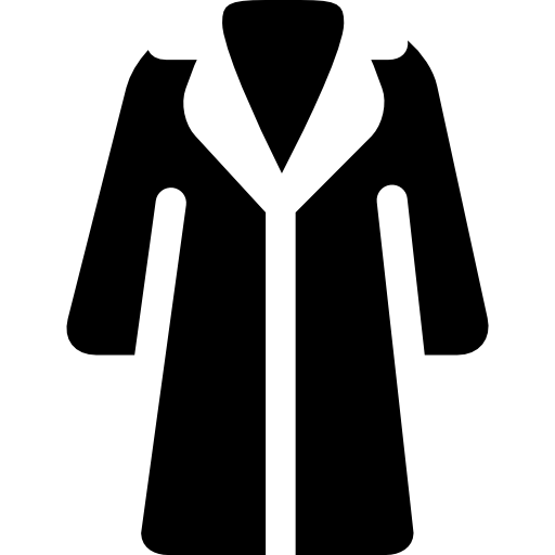 manteau long femme  Icône