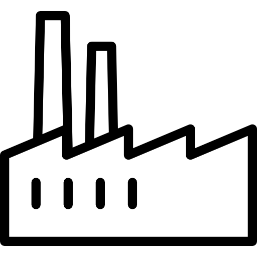 fábrica  icono