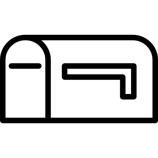 skrzynka pocztowa  ikona