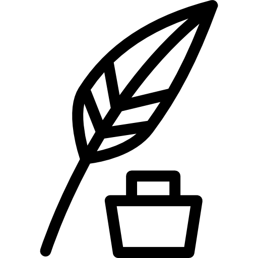 Feather and Ink  icon