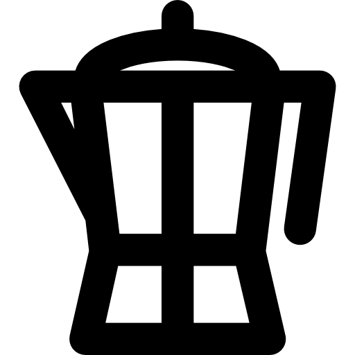 kaffee Curved Lineal icon
