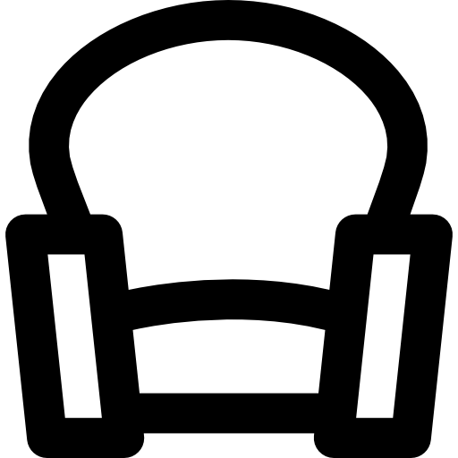 krzesło Curved Lineal ikona