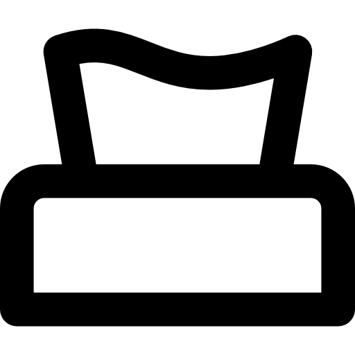 Napkin Curved Lineal icon