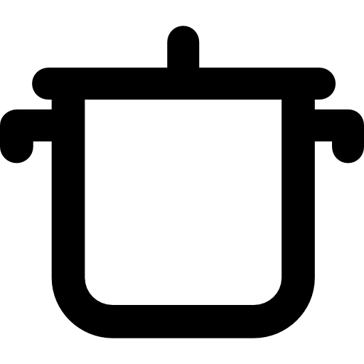 garnek Curved Lineal ikona