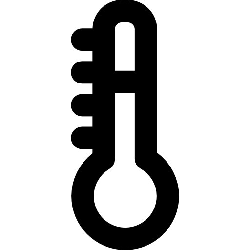 temperatura Curved Lineal icono