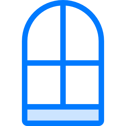 janela Vitaliy Gorbachev Blue Ícone