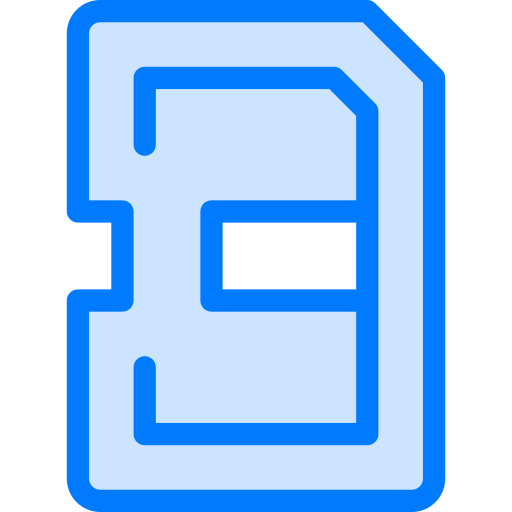 Sd card Vitaliy Gorbachev Blue icon