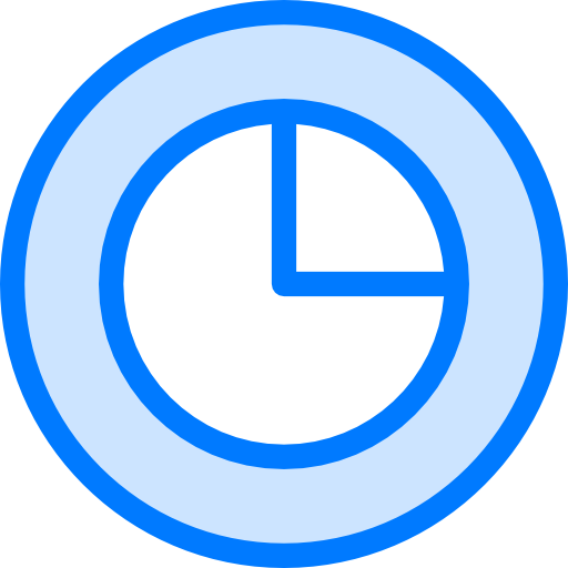 zegar ścienny Vitaliy Gorbachev Blue ikona