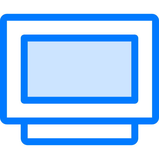 Television Vitaliy Gorbachev Blue icon