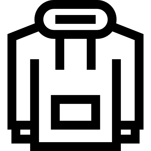 パーカー Basic Straight Lineal icon