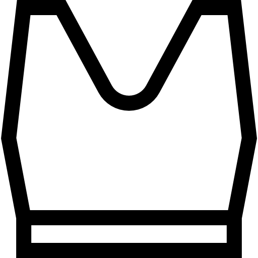 canotta Basic Straight Lineal icona