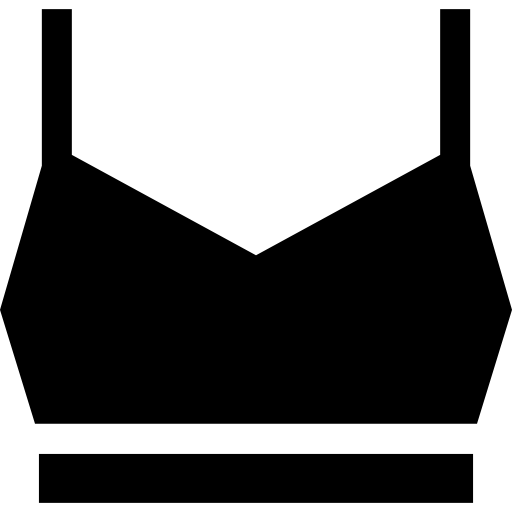 canotta Basic Straight Filled icona