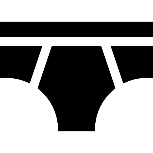 biancheria intima Basic Straight Filled icona