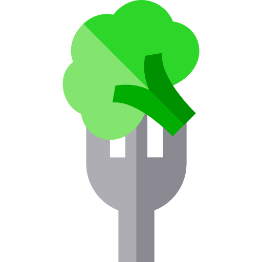 broccoli Basic Straight Flat icoon