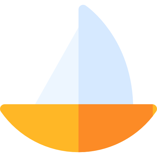 bote Basic Rounded Flat icono