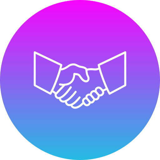 Handshake Generic Flat Gradient icon