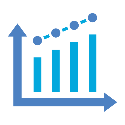 Graph Generic color fill icon