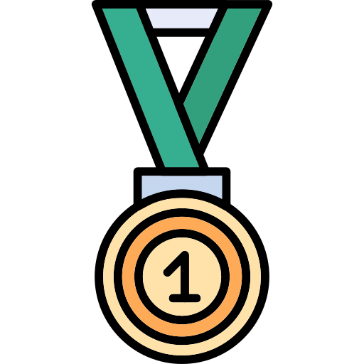 Medal  Generic Outline Color icon