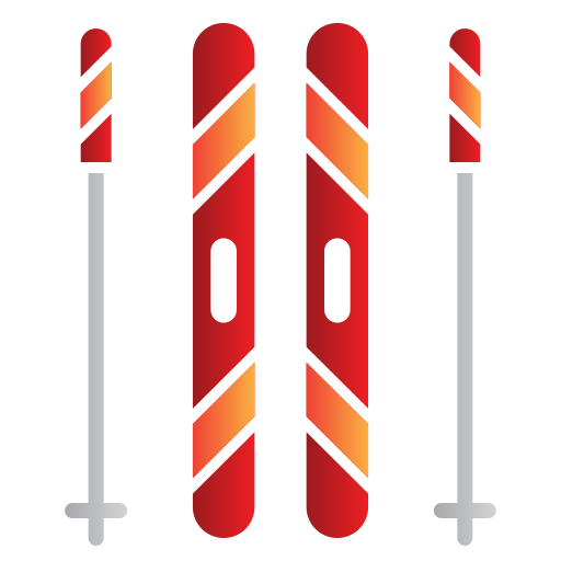 ski Generic gradient fill icon
