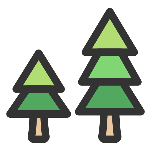 Деревья Generic color lineal-color иконка