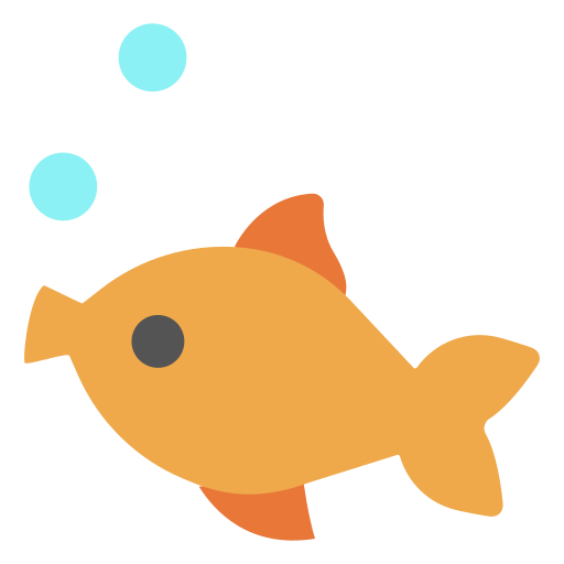 poisson Generic color fill Icône