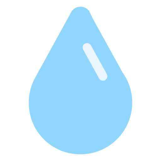 水滴 Generic color fill icon