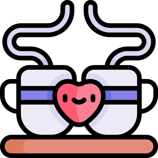 Mugs Kawaii Lineal color icon
