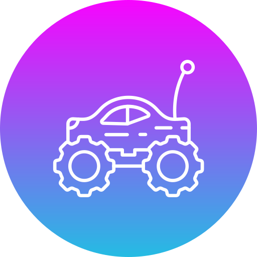 Rc car Generic gradient fill icon