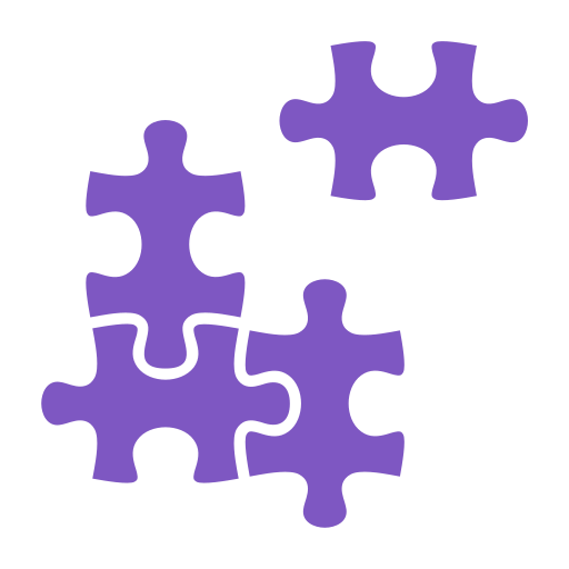 Puzzle Generic color fill icon