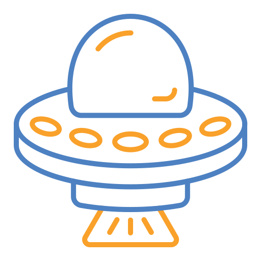 UFO Generic color outline icon