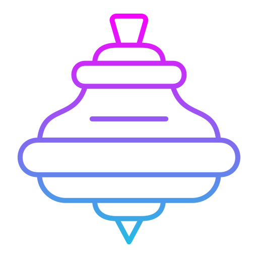 Spinning Top Generic gradient outline icon