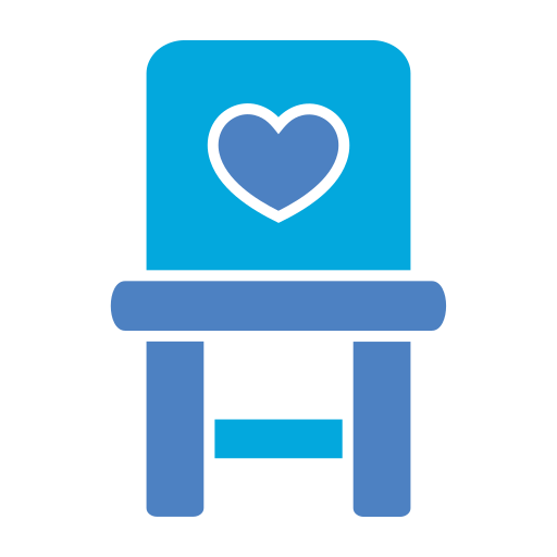 Chair Generic color fill icon