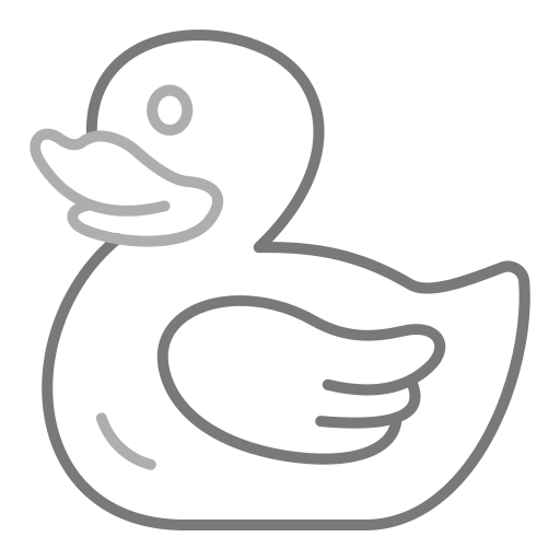 Duck Generic color outline icon