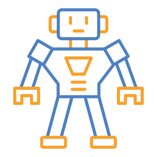 robot Generic color outline icona