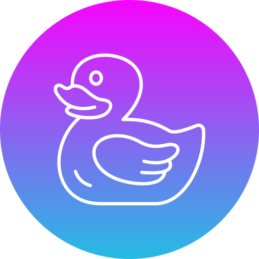Duck Generic gradient fill icon