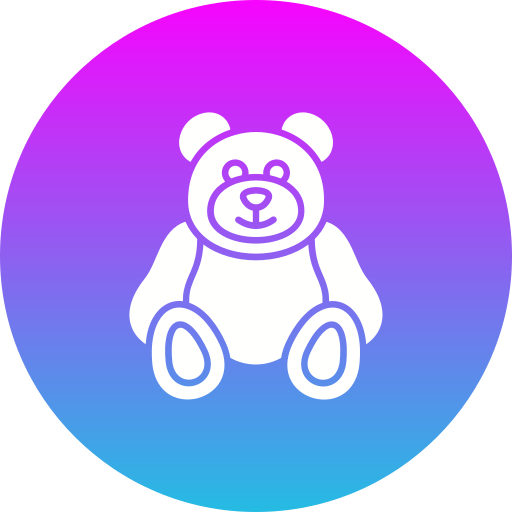 Teddy bear Generic gradient fill icon