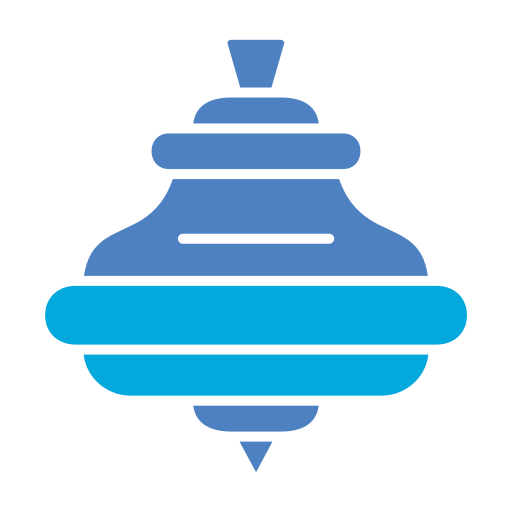 Spinning Top Generic color fill icon