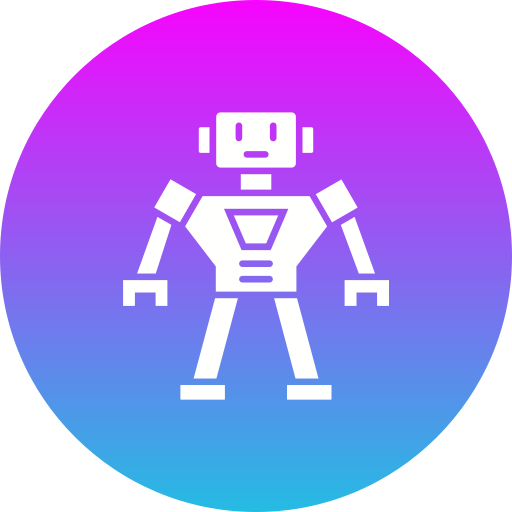 로봇 Generic gradient fill icon