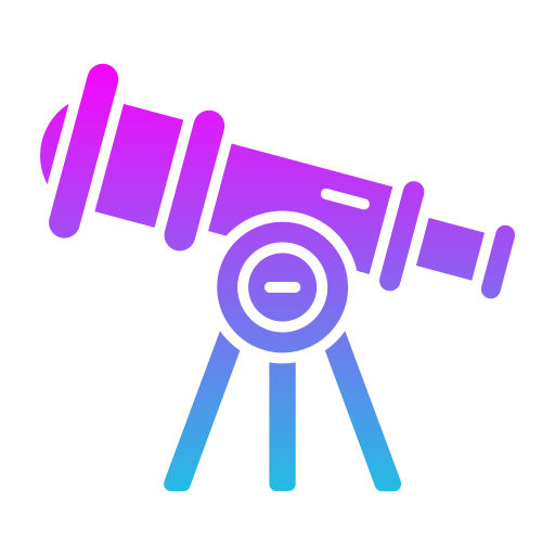 망원경 Generic gradient fill icon