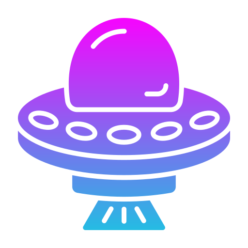 UFO Generic gradient fill icon