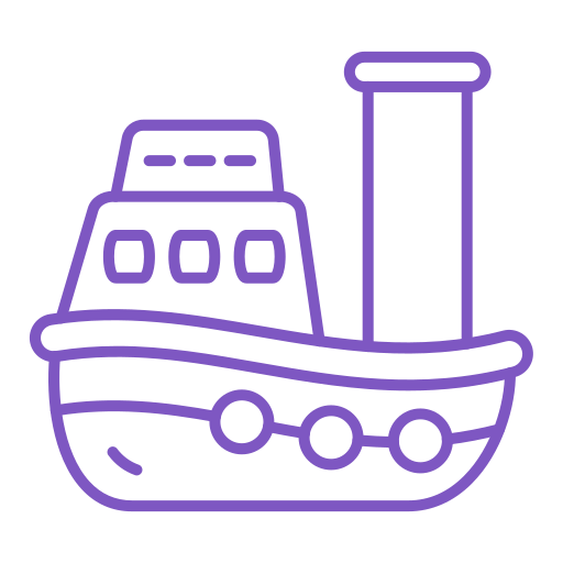 ボート Generic color outline icon