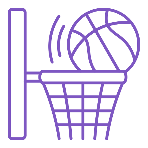 バスケットボール Generic color outline icon