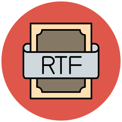 rtf Generic color lineal-color ikona
